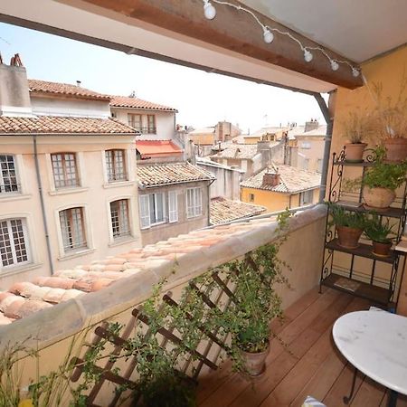 Le Dix Duplex Historical Center Balcony With View And Air Conditioning Αιξ-αν-Προβάνς Εξωτερικό φωτογραφία