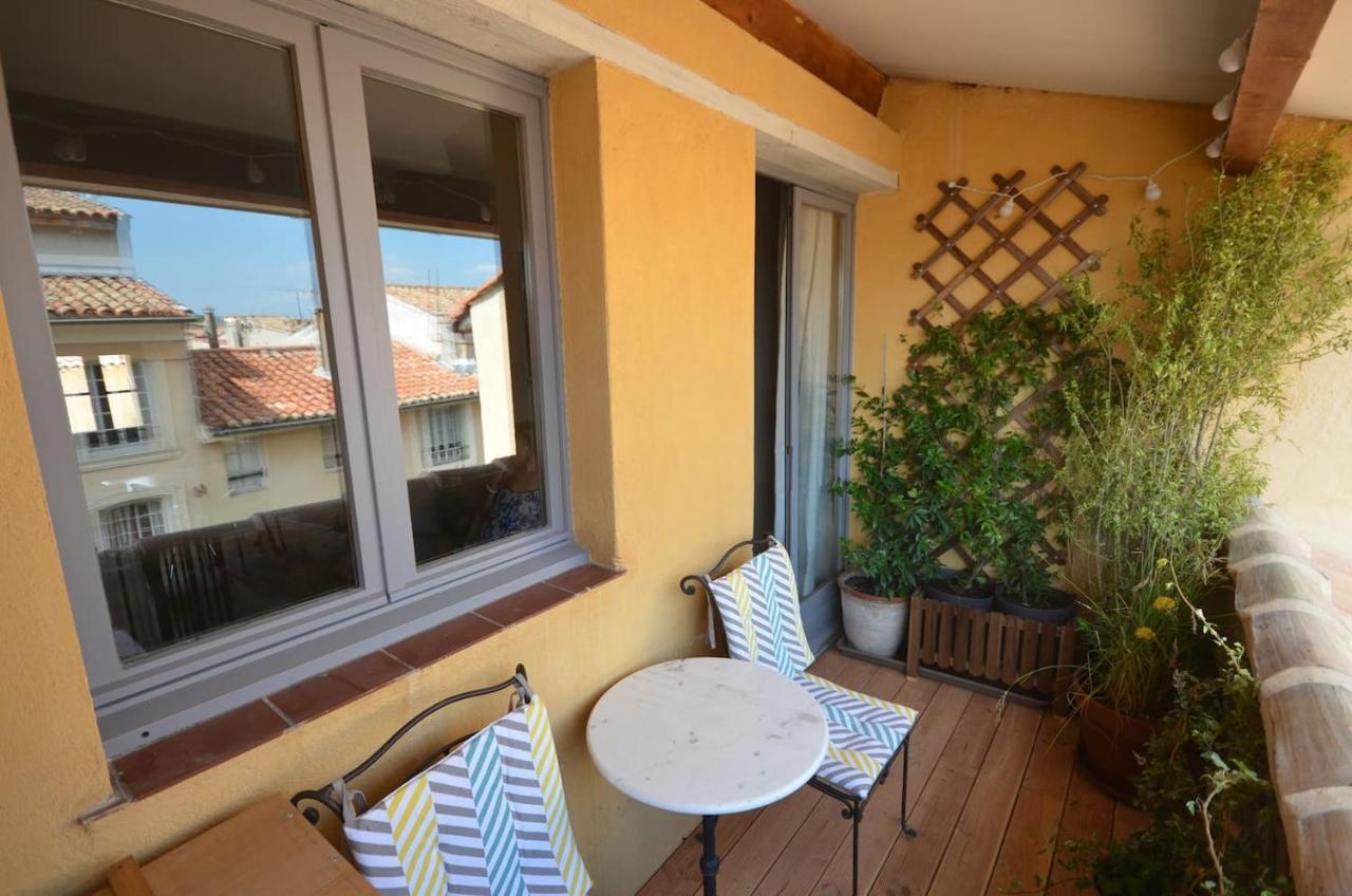 Le Dix Duplex Historical Center Balcony With View And Air Conditioning Αιξ-αν-Προβάνς Εξωτερικό φωτογραφία